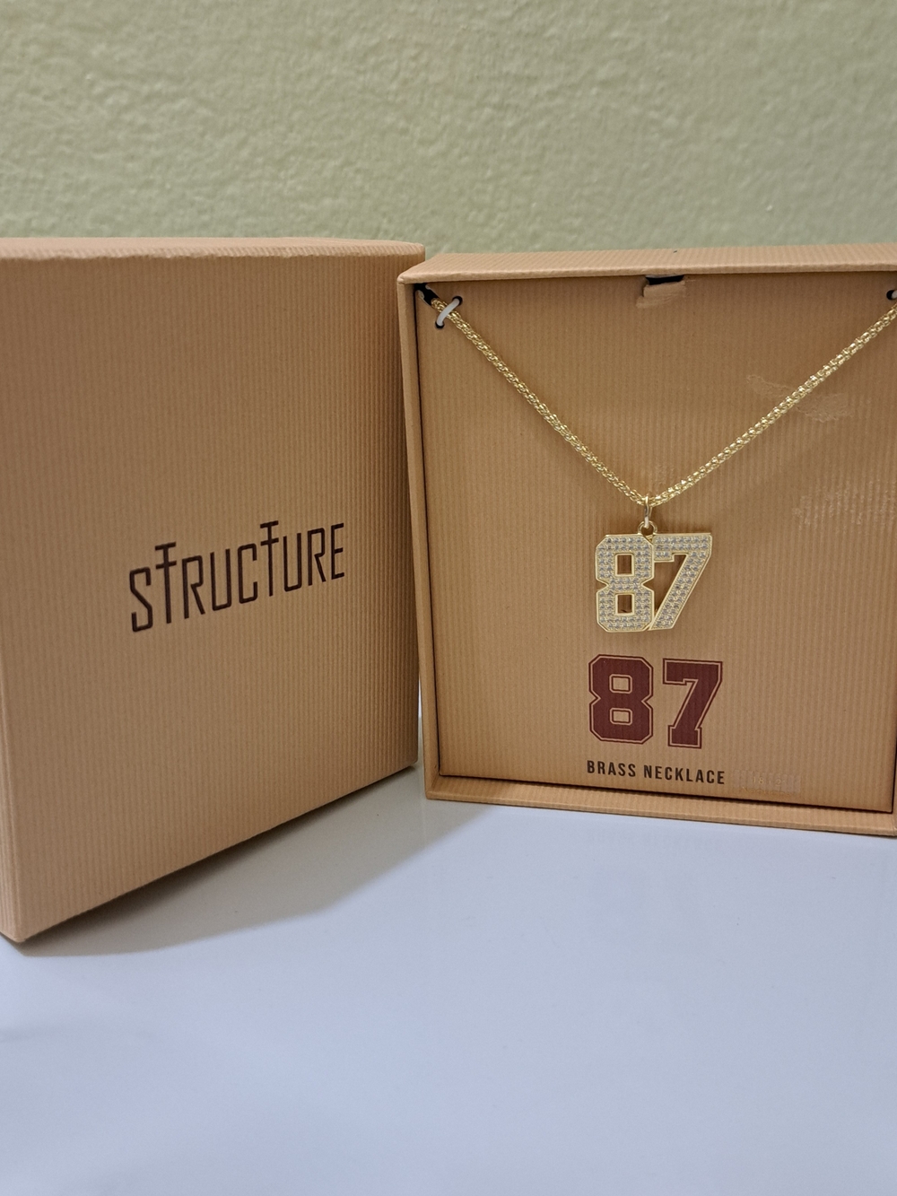 Structure 87 Brass Necklace